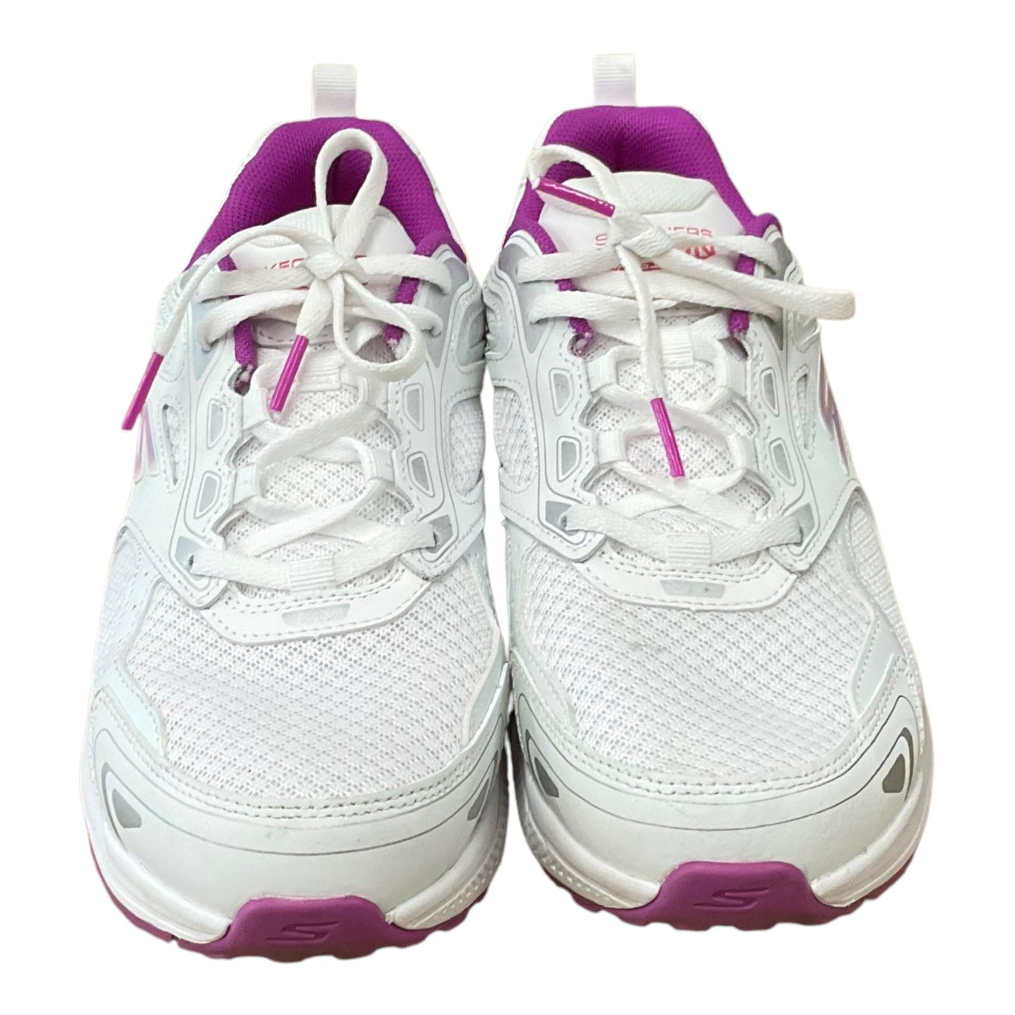 Shoes Athletic By Skechers In White, Size: 9