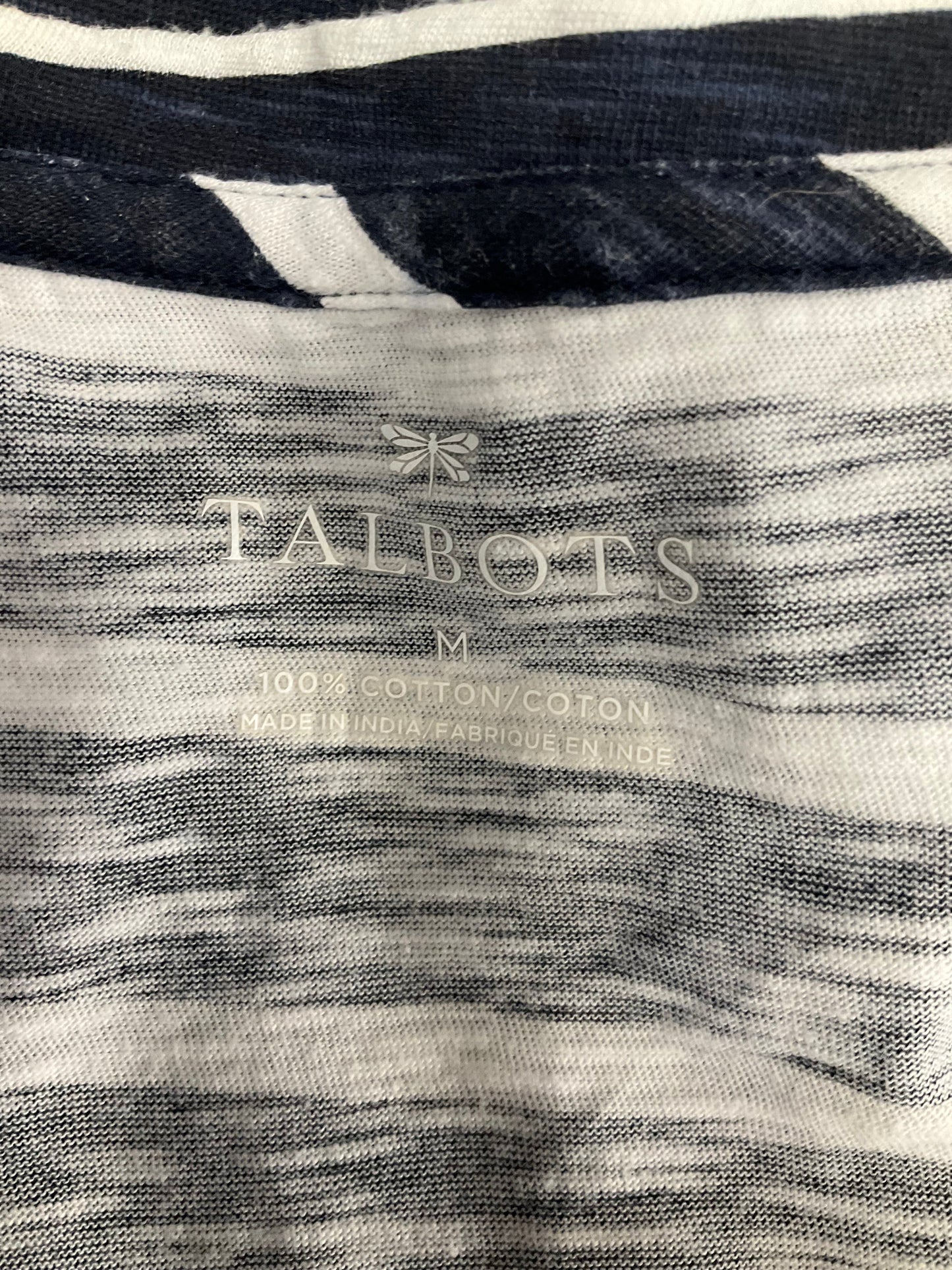 Striped Tank Basic Cami Talbots, Size M