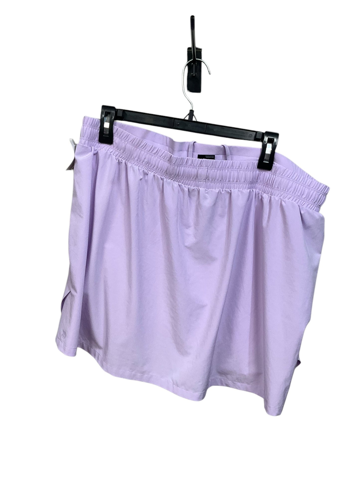 Athletic Skort By All In Motion In Purple, Size: Xl