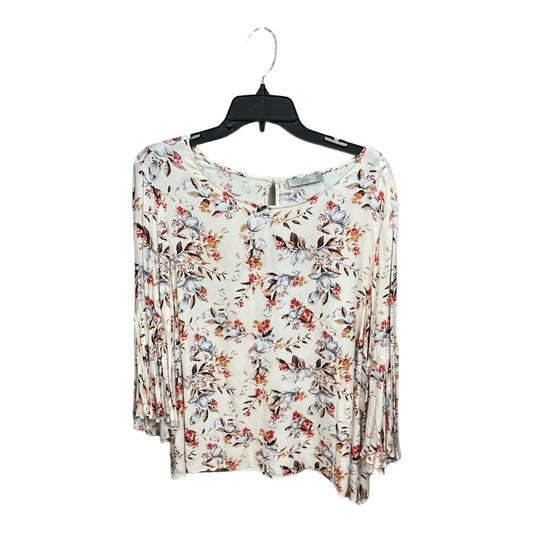 Floral Print Blouse Short Sleeve Dalia, Size 1x