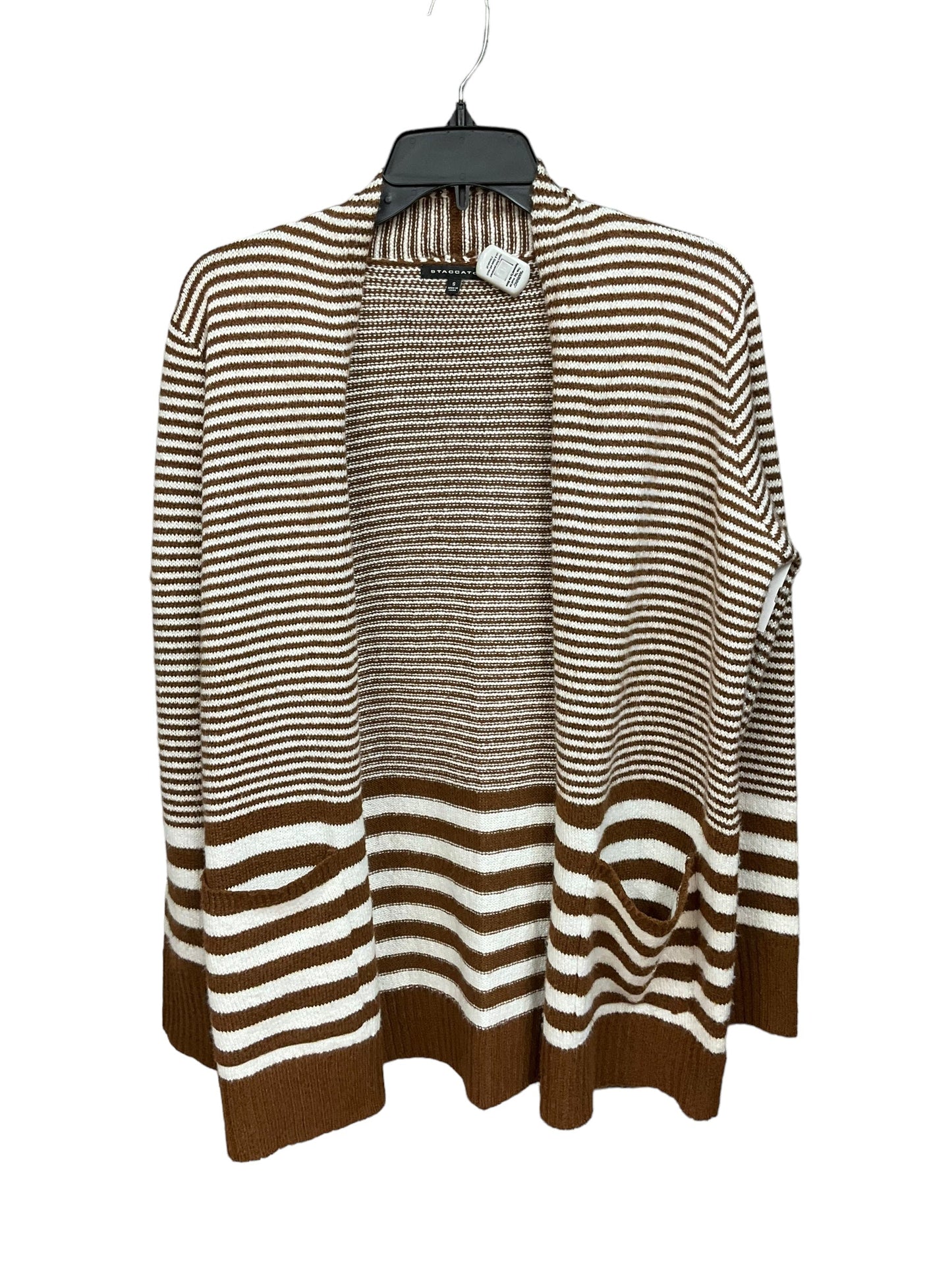 Striped Pattern Sweater Cardigan Staccato, Size S