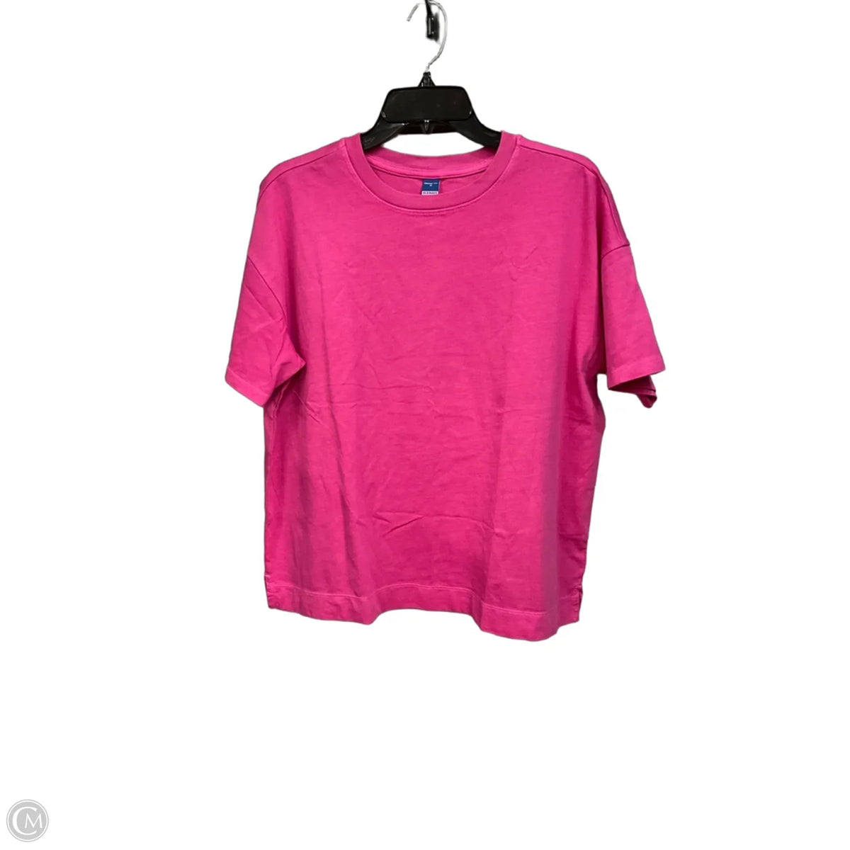 Top Short Sleeve Basic By Old Navy In Pink, Size: M