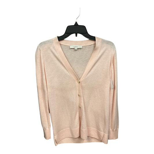 Pink Cardigan Loft, Size M