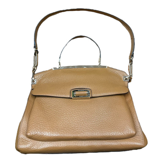 Handbag Leather By Coach  Size: Large