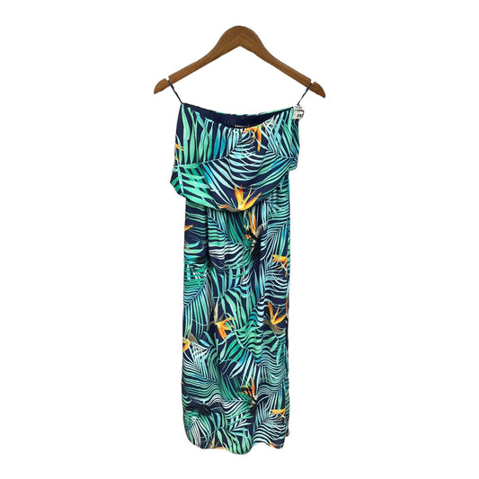 Dress Casual Maxi By Express In Tropical Print, Size: Xs