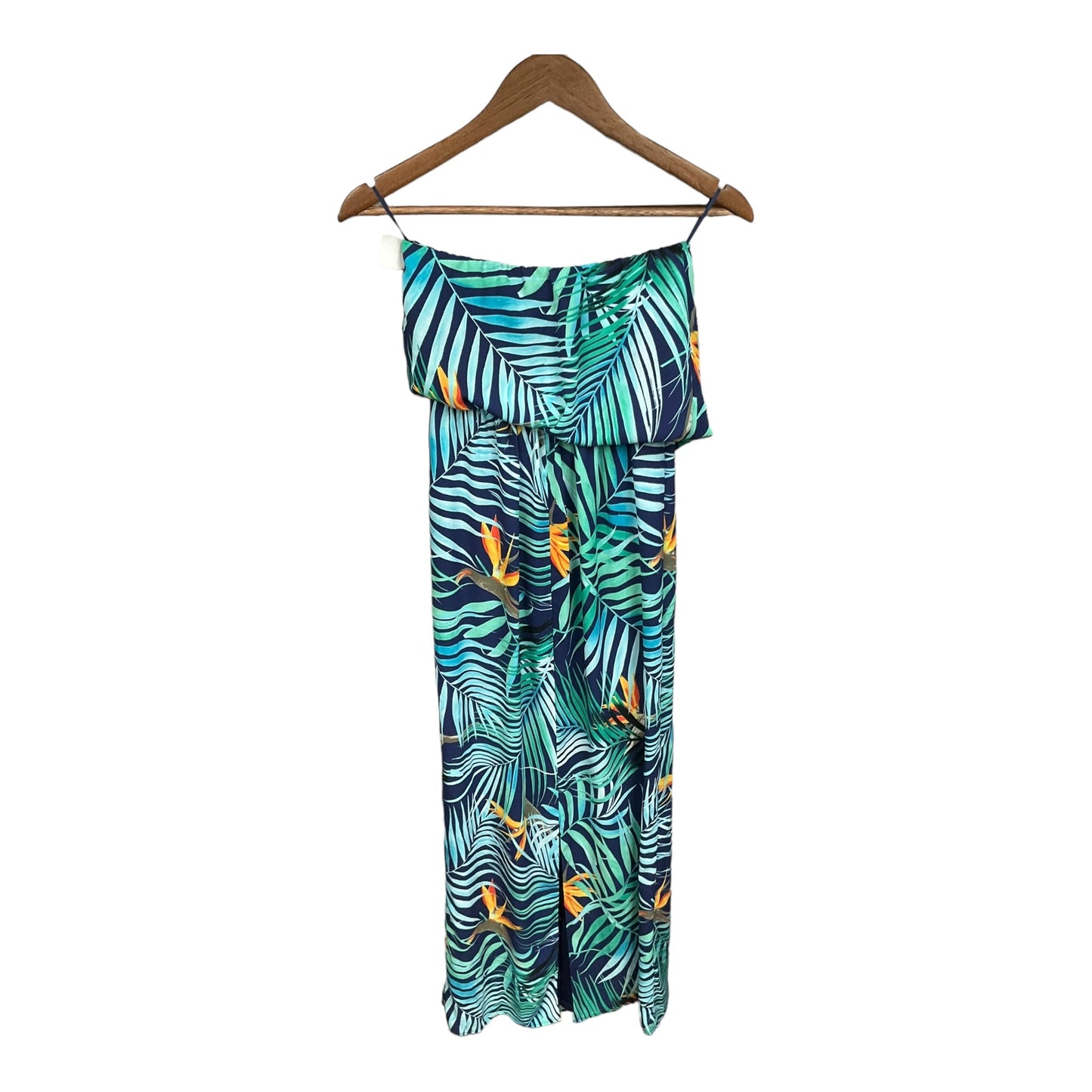 Dress Casual Maxi By Express In Tropical Print, Size: Xs