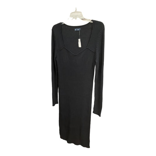 Black Dress Casual Maxi Gap, Size Xl