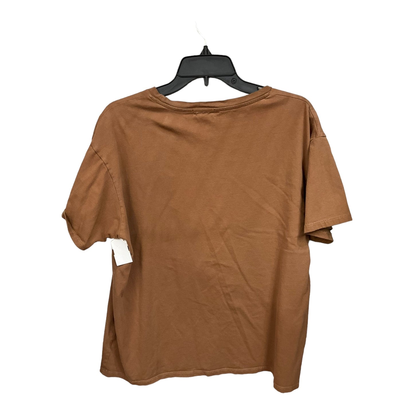 Brown Top Short Sleeve Altard State, Size M