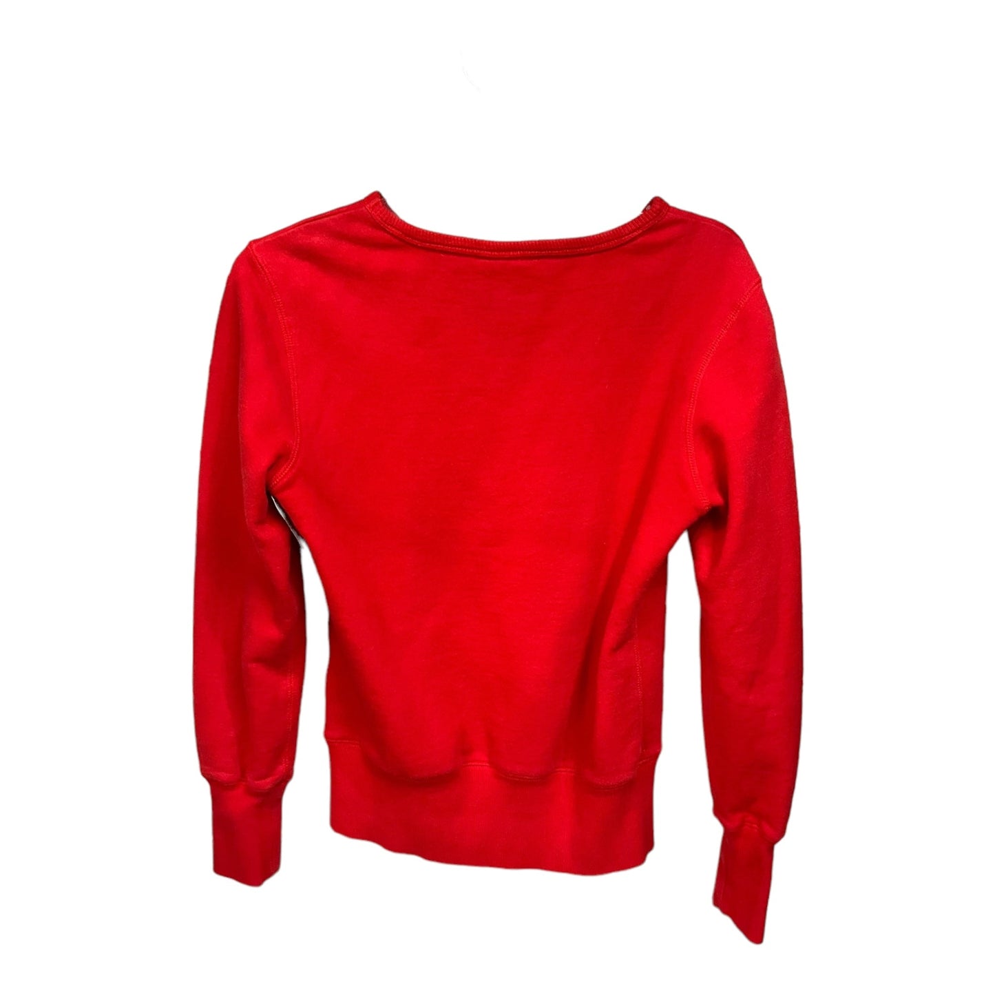 Red Athletic Sweatshirt Crewneck Nike Apparel, Size M