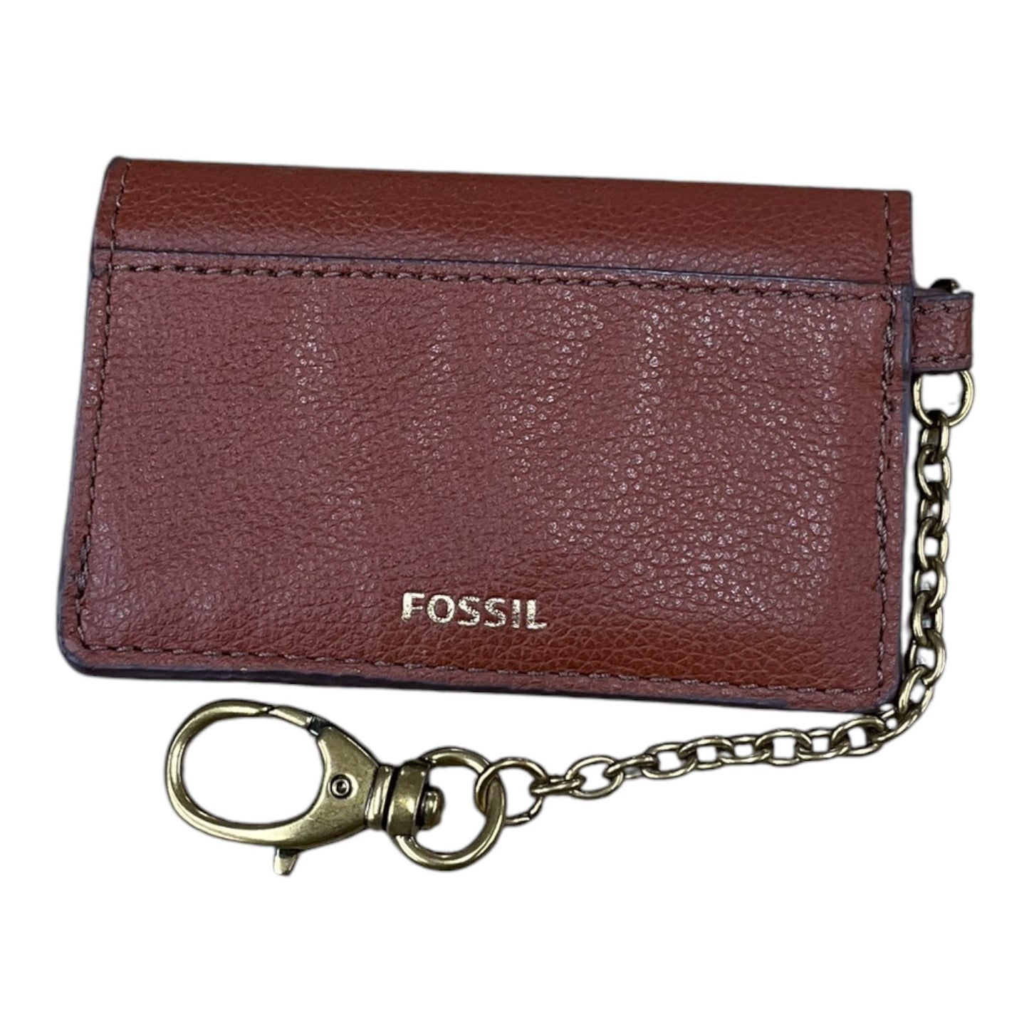 Coin Purse Leather By Fossil, Size: Small