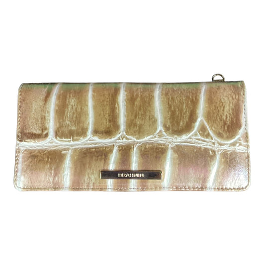 Wallet Leather By Brahmin, Size: Large