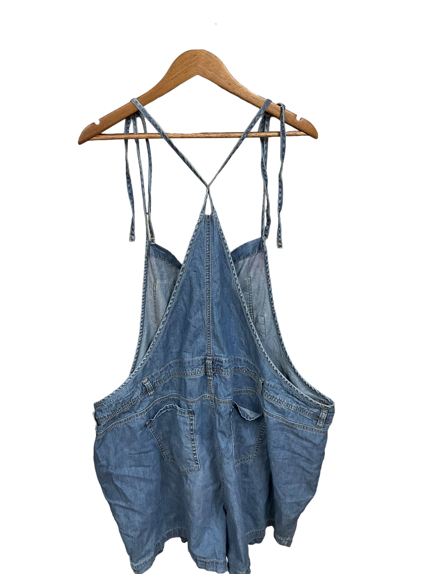 Overalls By Torrid In Blue Denim, Size: 4x