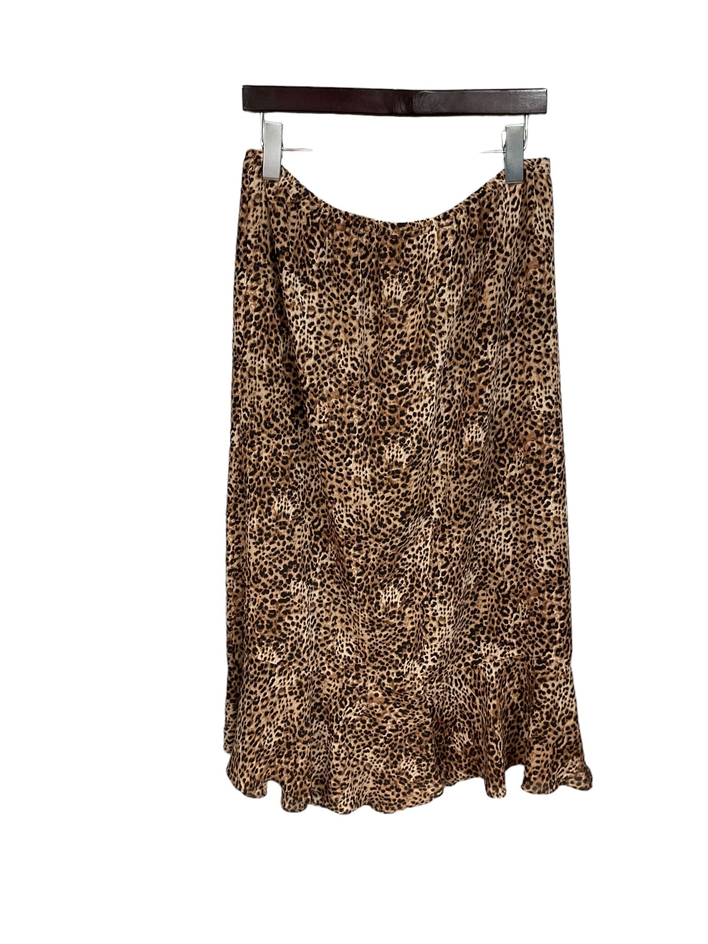 Skirt Maxi By Emma James In Animal Print, Size: 1x