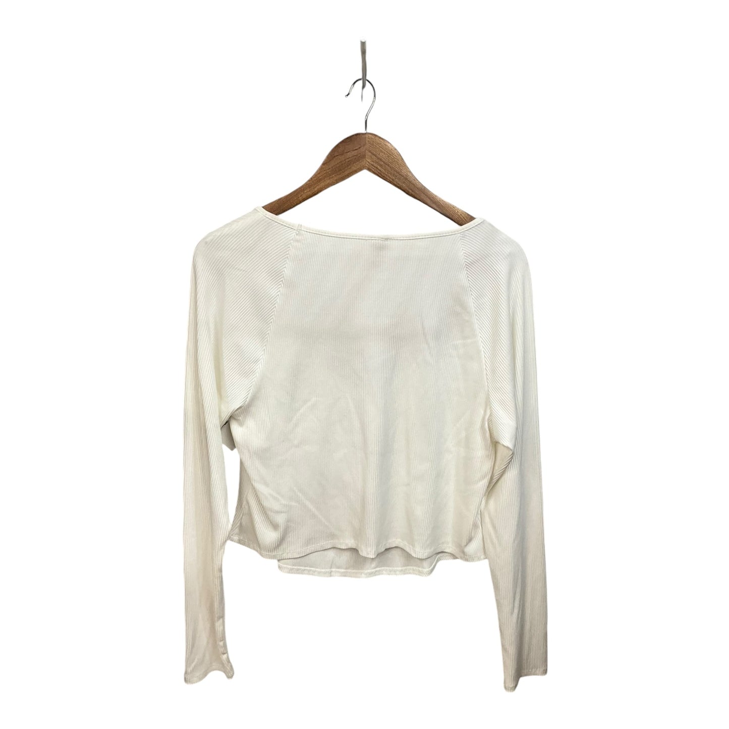 Top Long Sleeve By Wild Fable In White, Size: Xxl