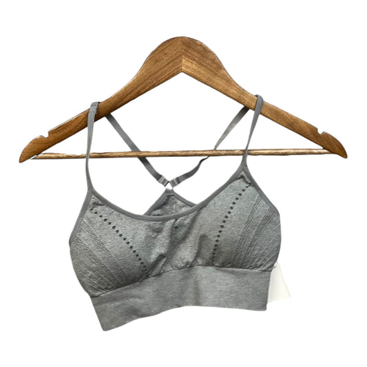 Athletic Bra By Clothes Mentor In Grey, Size: S