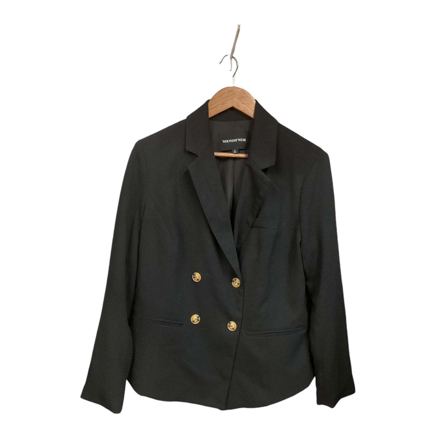 Blazer By Who What Wear In Black, Size: L