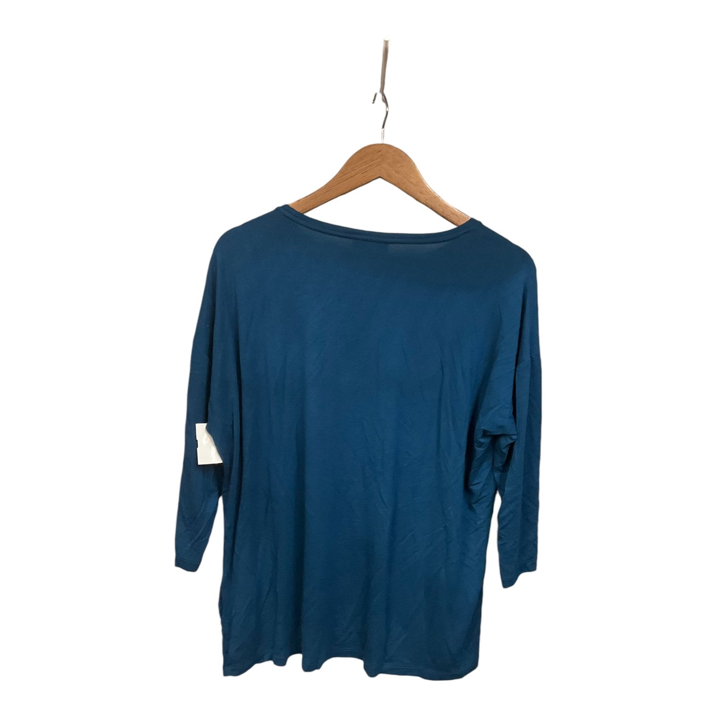 Top Long Sleeve By Alfani In Blue, Size: S