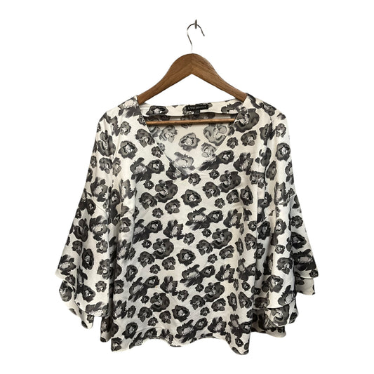 Top Long Sleeve By Lane Bryant In Floral Print, Size: 1x