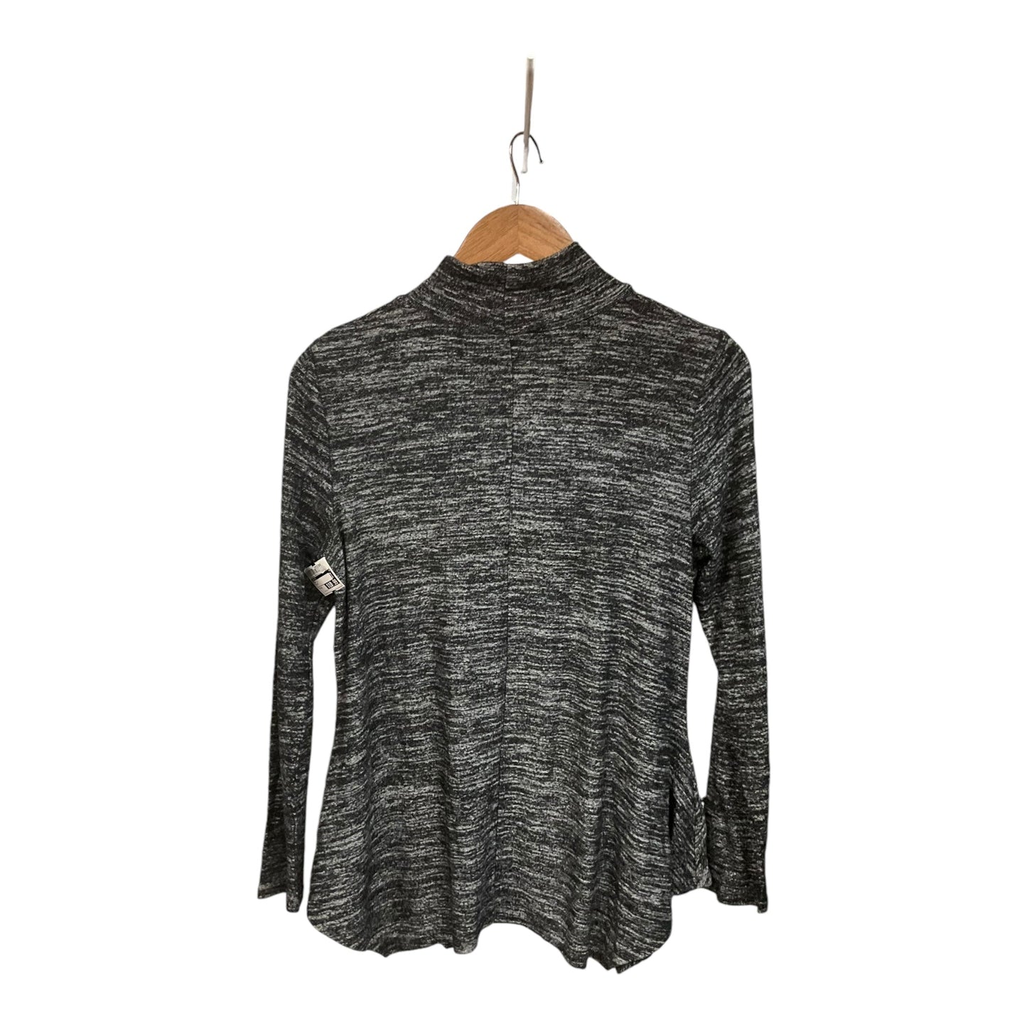 Top Long Sleeve By Apt 9 In Black, Size: M