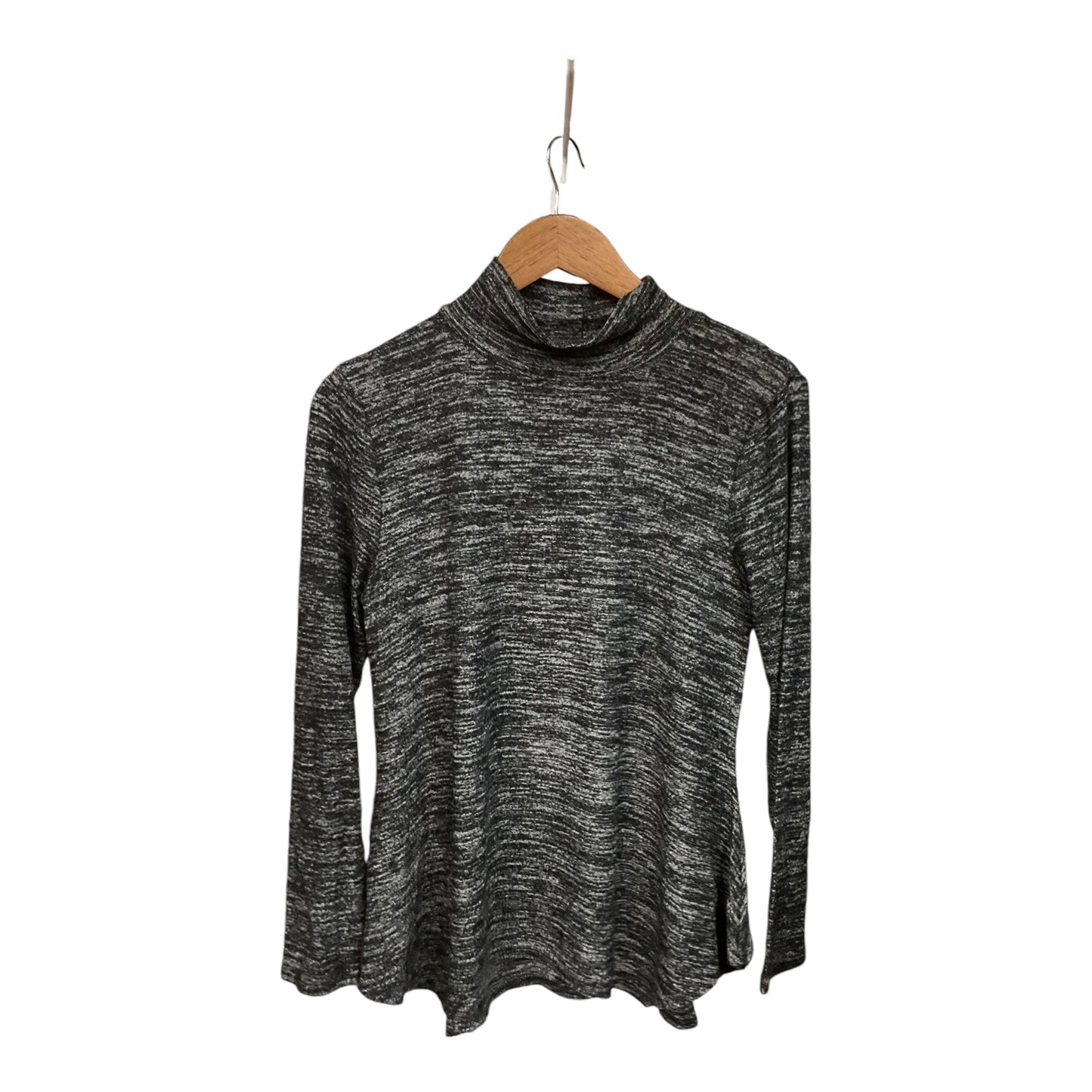 Top Long Sleeve By Apt 9 In Black, Size: M