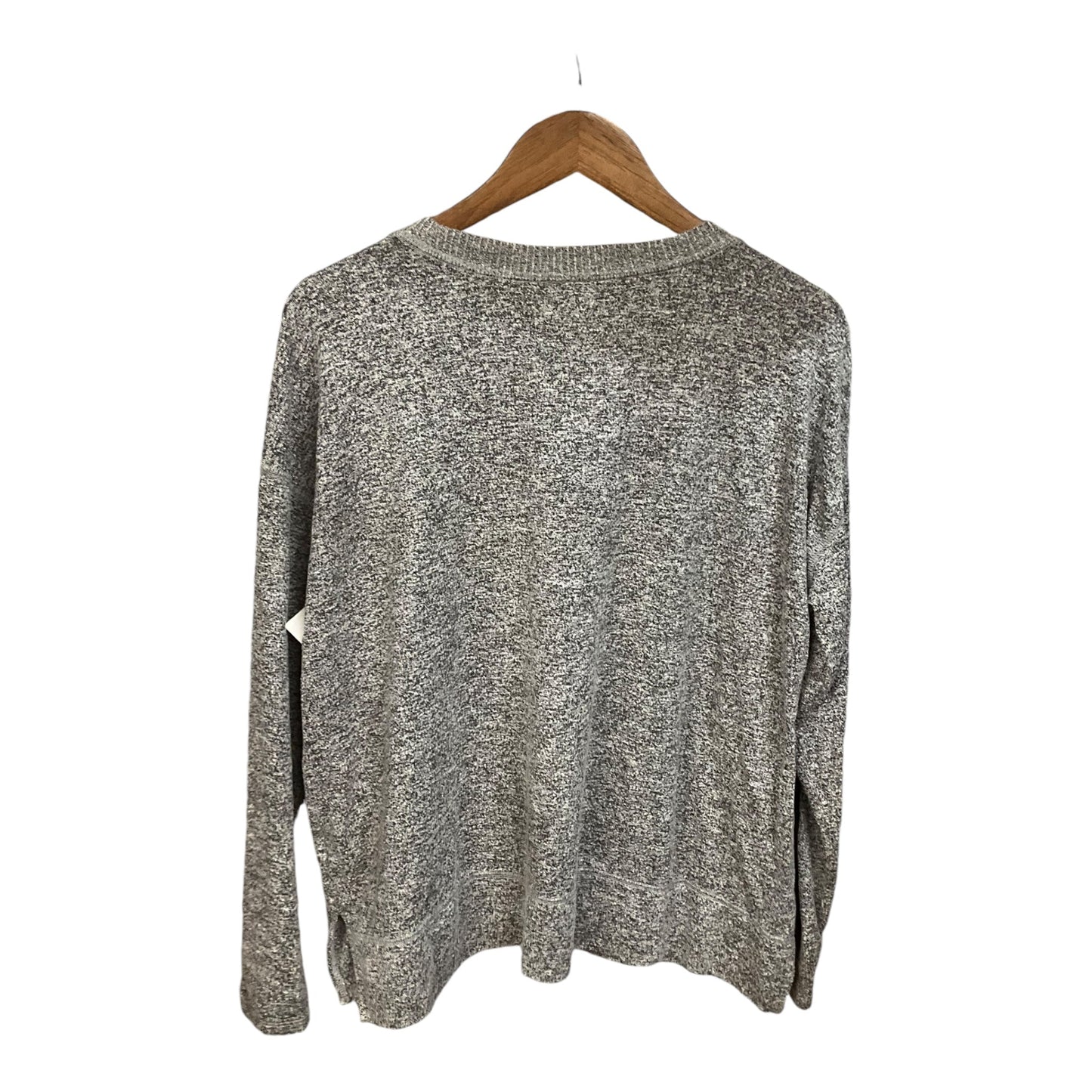 Top Long Sleeve By Lucky Brand In Grey, Size: L