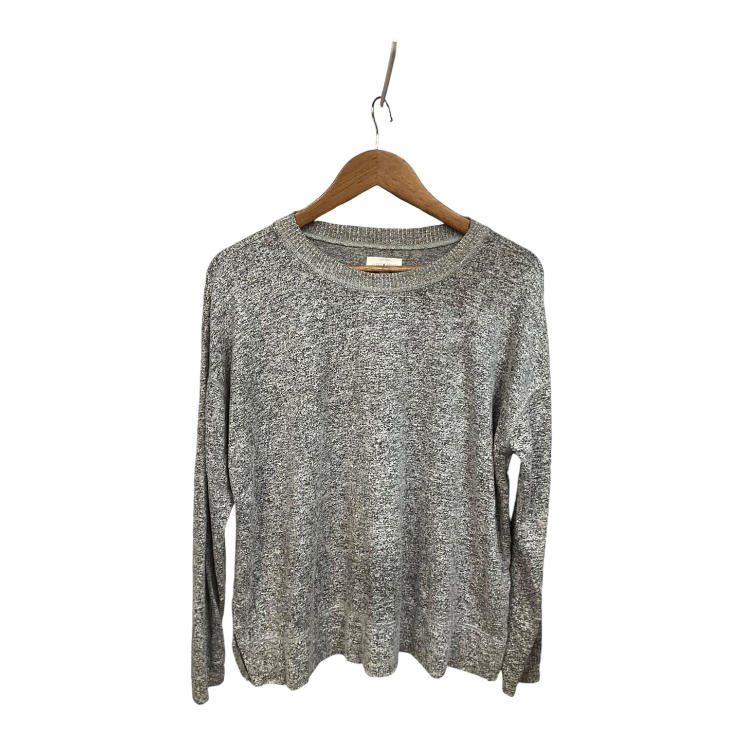 Top Long Sleeve By Lucky Brand In Grey, Size: L