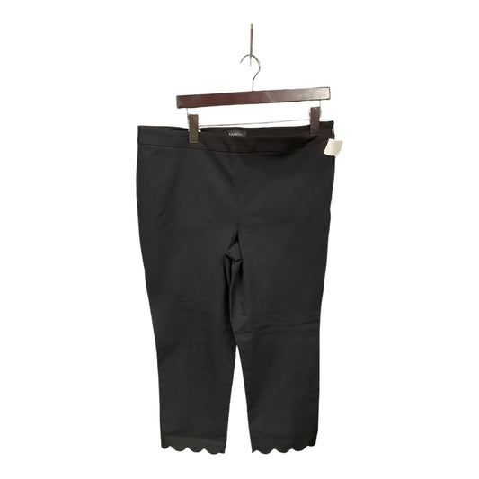 Pants Cropped By Talbots In Black, Size: 14