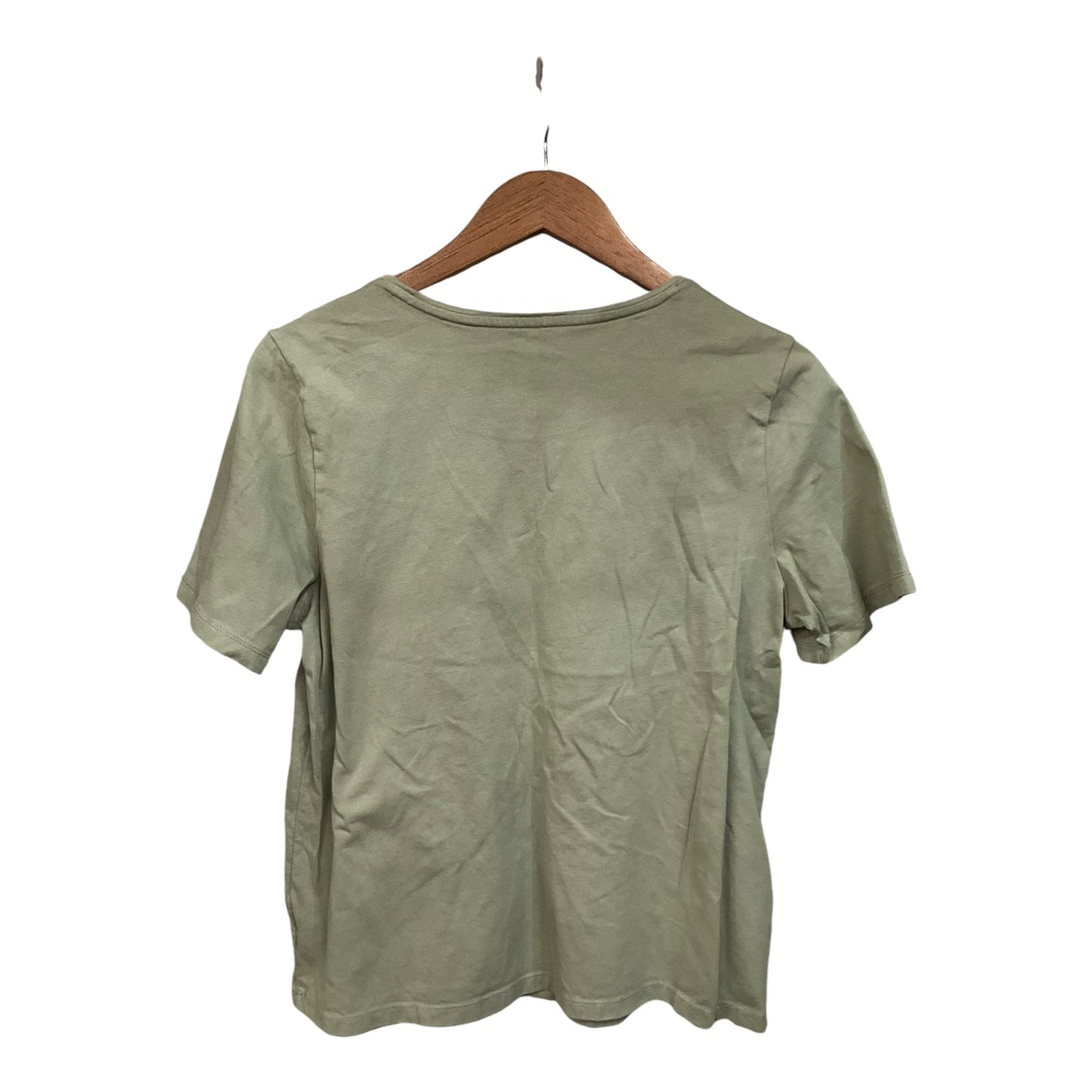 Top Short Sleeve By Cj Banks In Green, Size: Xl