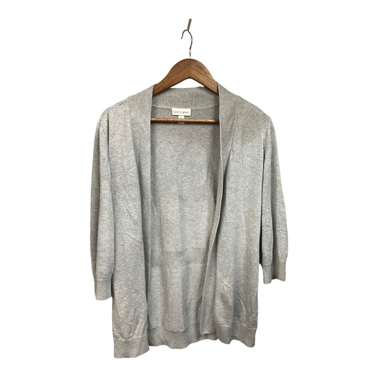 Cardigan By Fashion Bug In Grey, Size: Xl