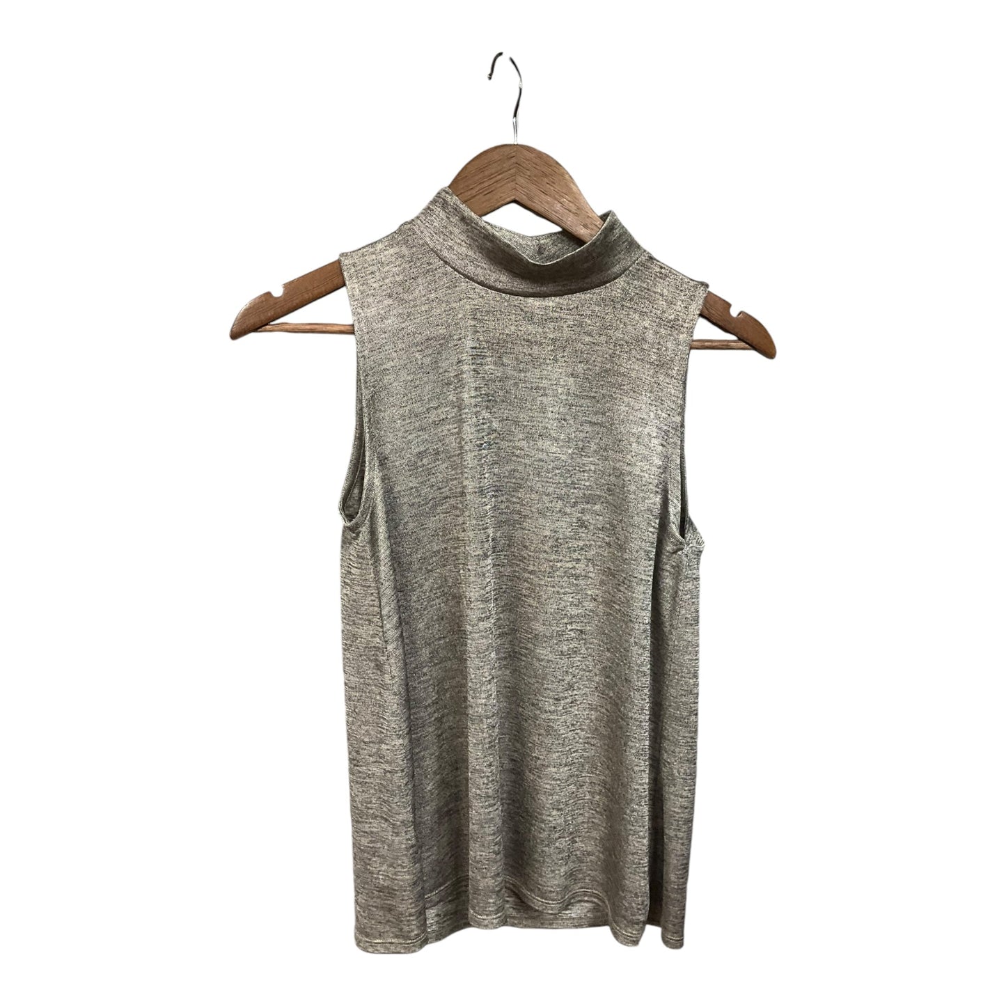 Top Sleeveless By Loft In Grey, Size: Xs