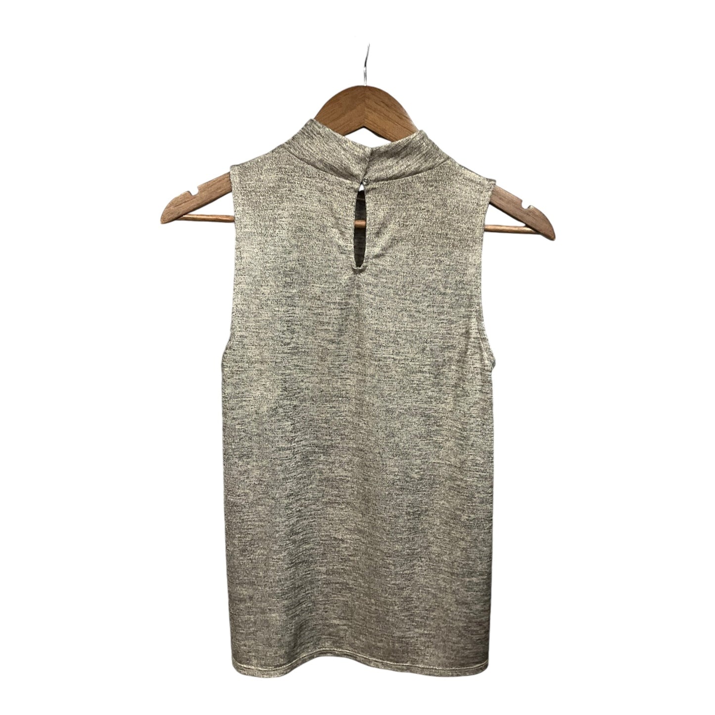 Top Sleeveless By Loft In Grey, Size: Xs