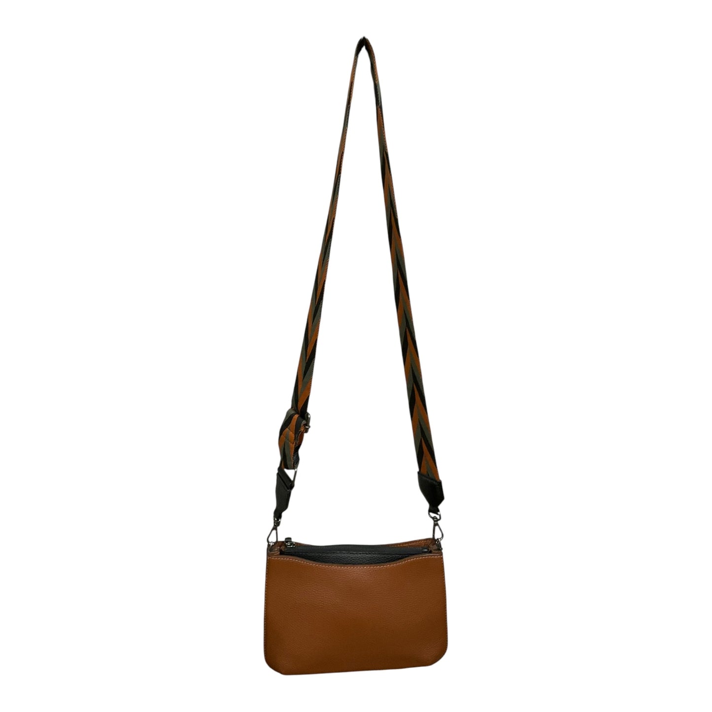 Crossbody Leather By Clothes Mentor, Size: Small