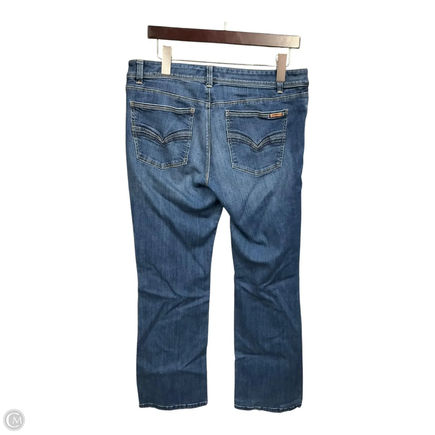 Jeans Boot Cut By White House Black Market In Blue Denim, Size: 12