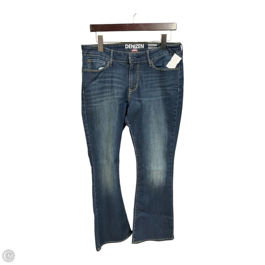 Jeans Boot Cut By Levis In Blue Denim, Size: 14