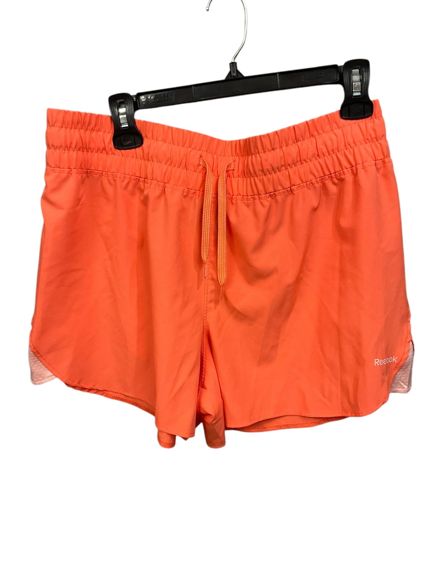 Athletic Shorts By Reebok In Orange, Size: L