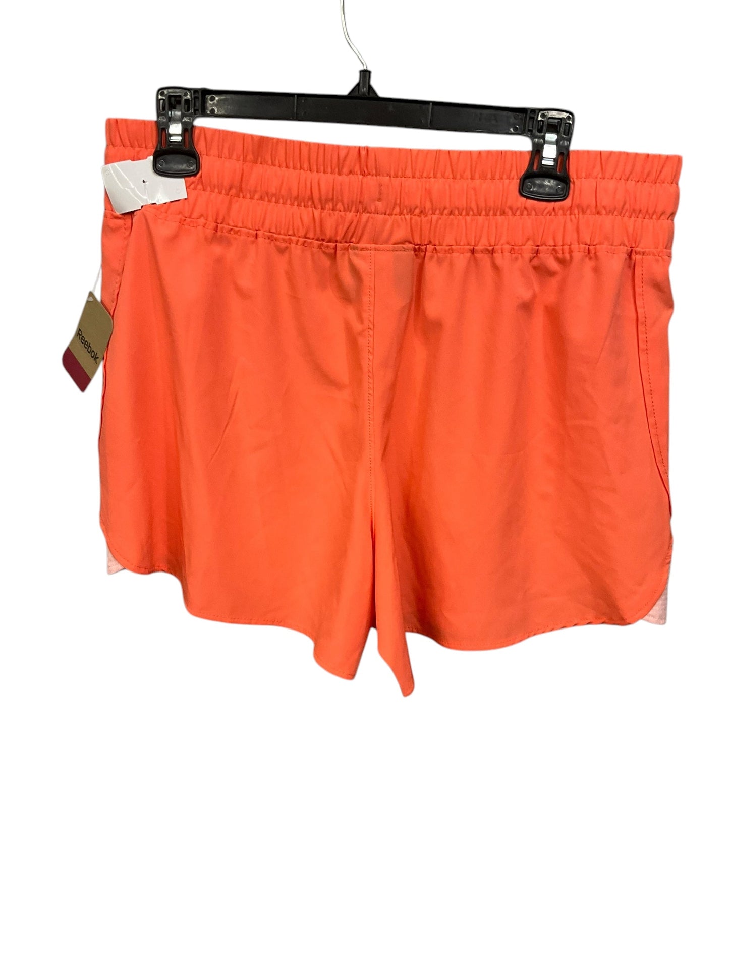 Athletic Shorts By Reebok In Orange, Size: L