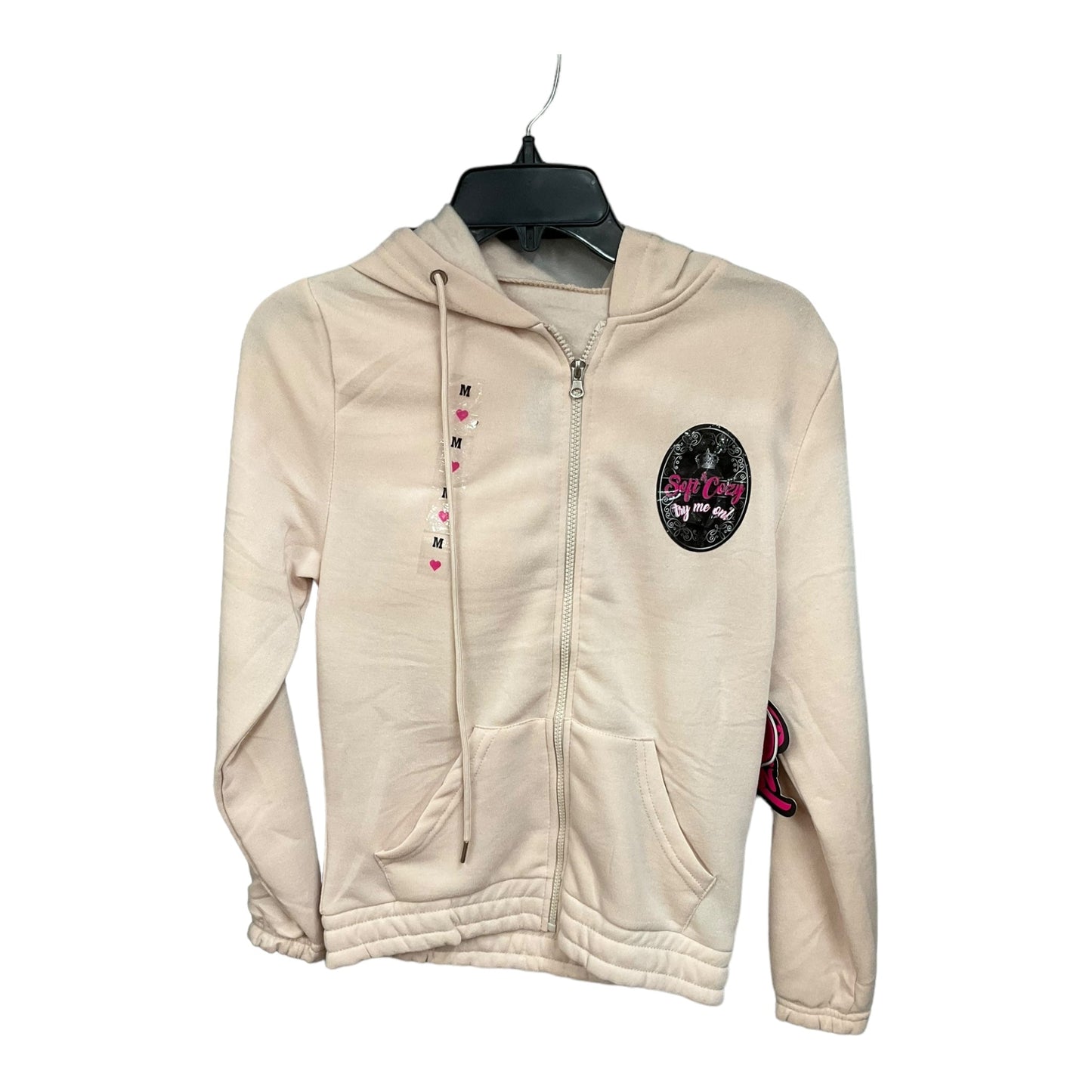 Beige Jacket Fleece Cmf, Size M