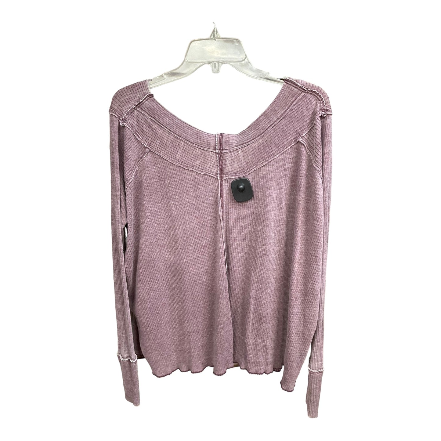 Purple Top Long Sleeve We The Free, Size Xs