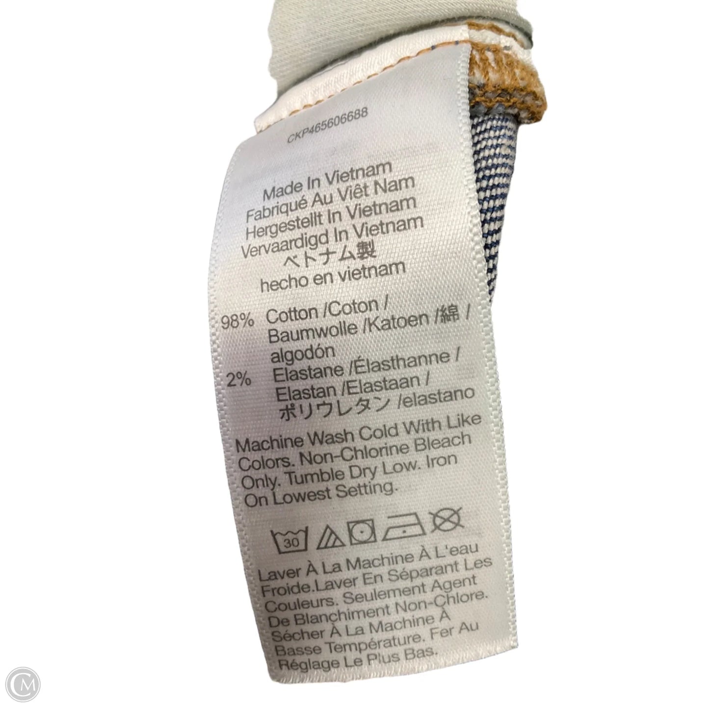 Jeans Boyfriend By Madewell In Blue Denim, Size: 8