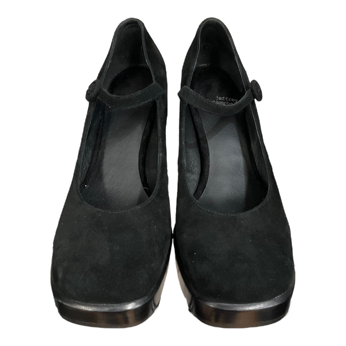 Black Shoes Heels Block Jeffery Campbell, Size 9.5