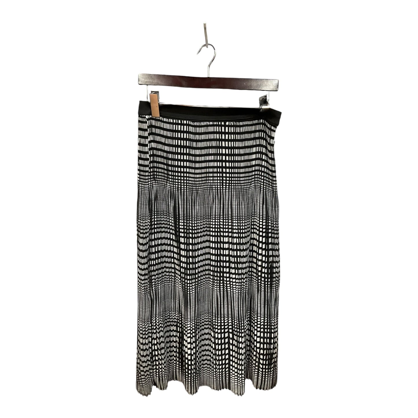 Skirt Midi By Elementz In Black & Grey, Size: S