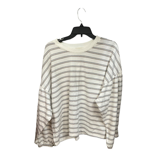 Striped Pattern Top Long Sleeve Madewell, Size Xxl