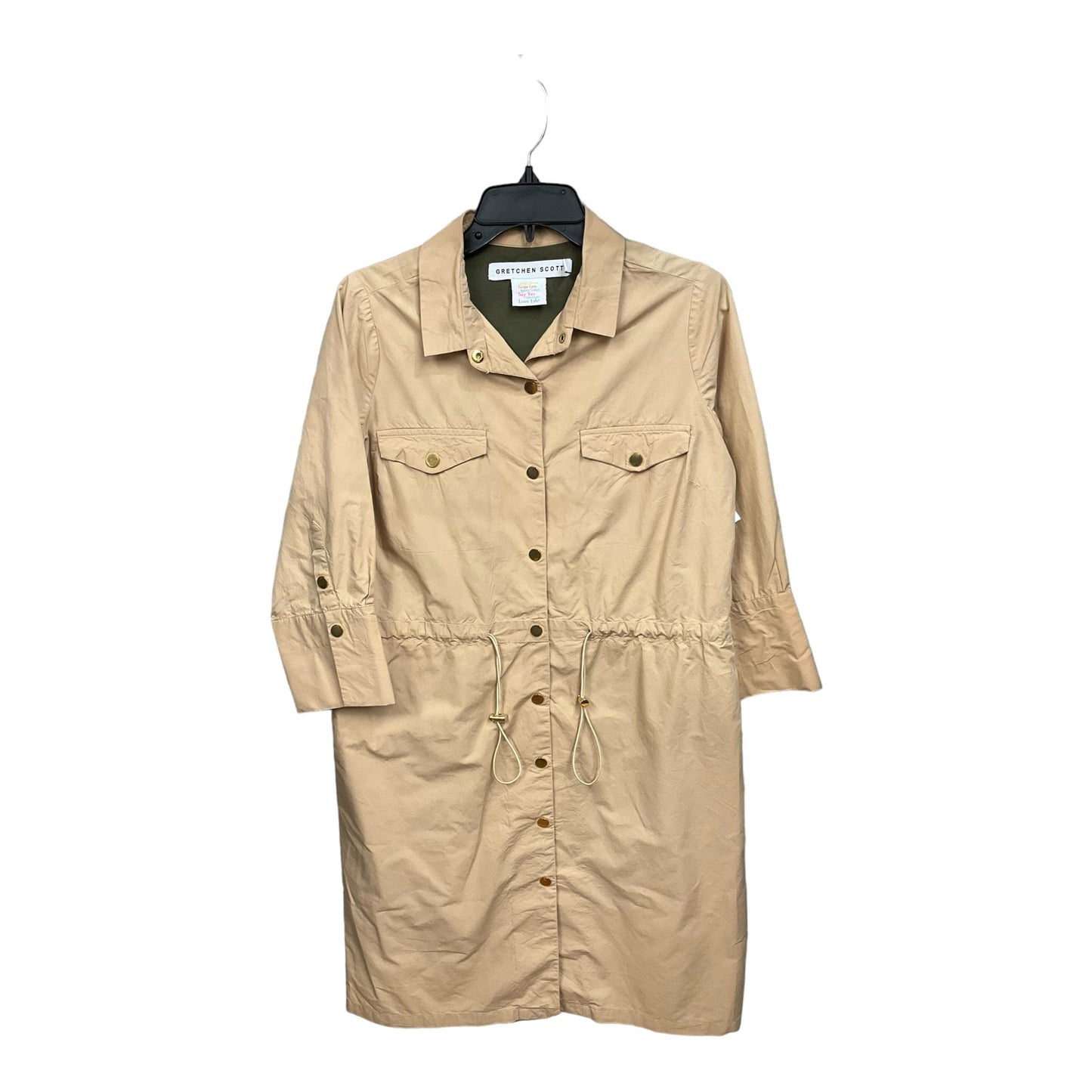 Tan Coat Raincoat Gretchen Scott, Size S