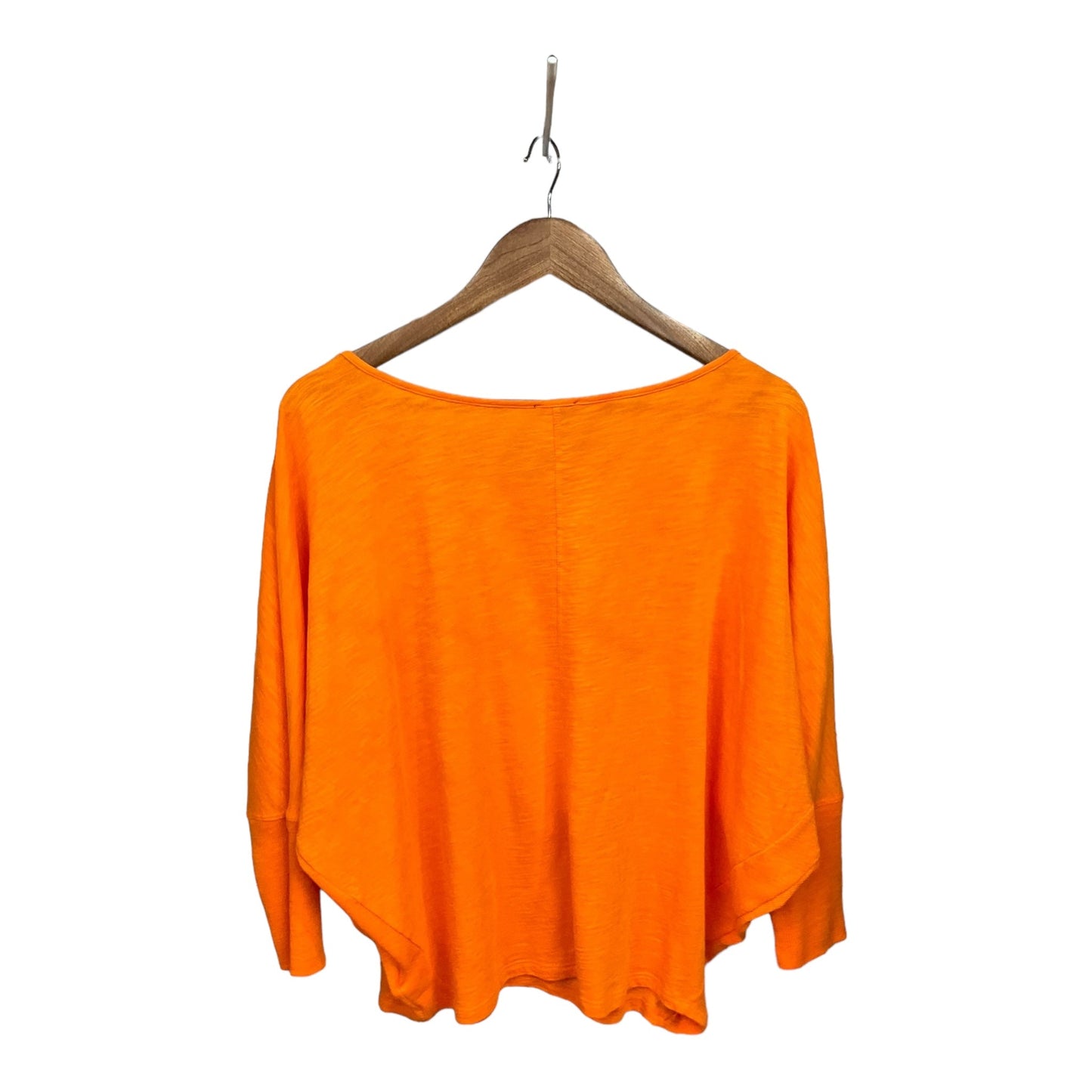 Orange Top 3/4 Sleeve Express, Size M