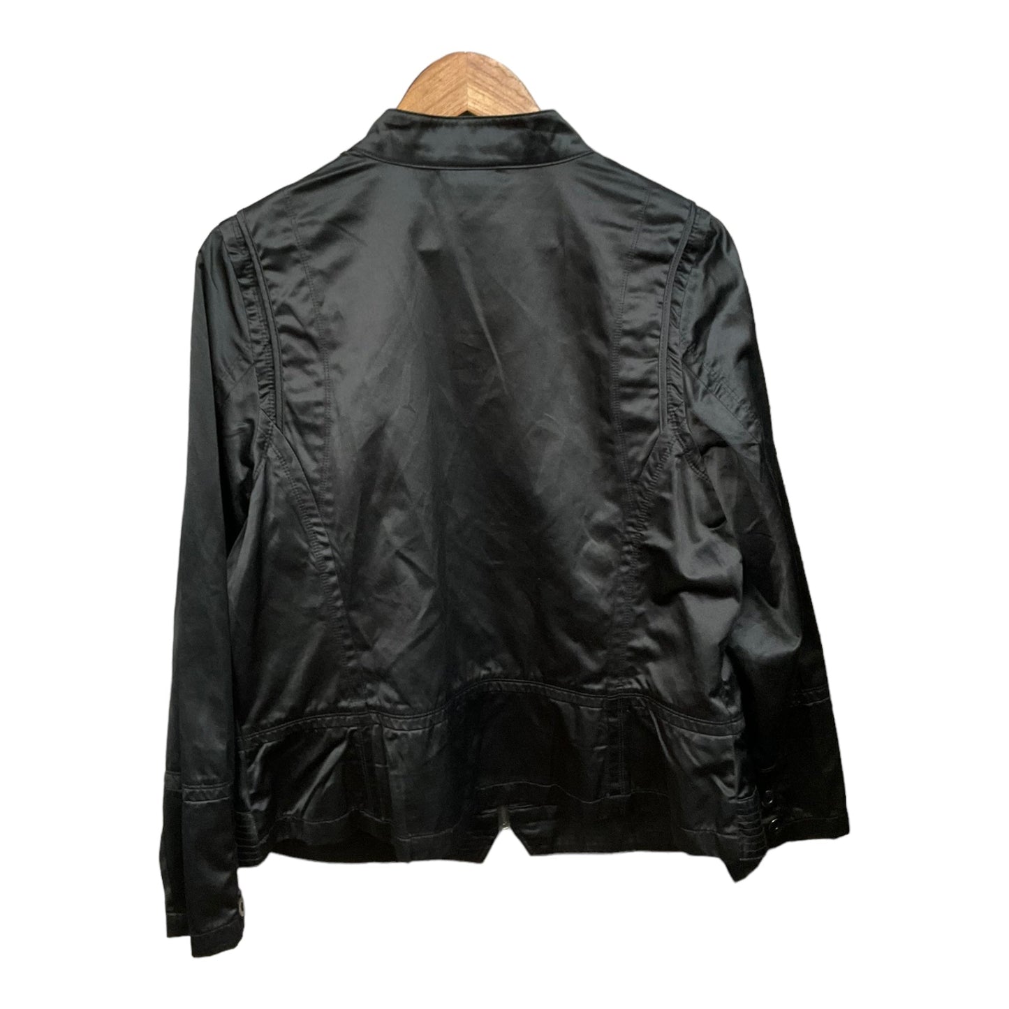 Jacket Moto By Lane Bryant In Black, Size: 1x