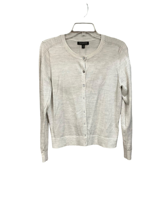 Cardigan By Banana Republic In Grey, Size: M