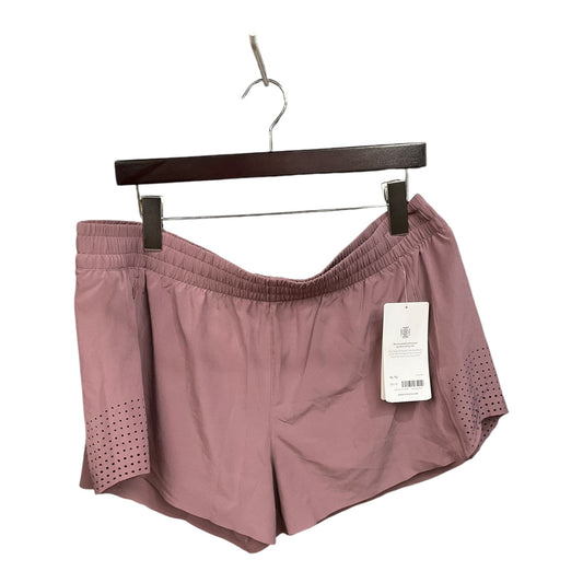 Athletic Shorts By Athleta In Mauve, Size: Xl