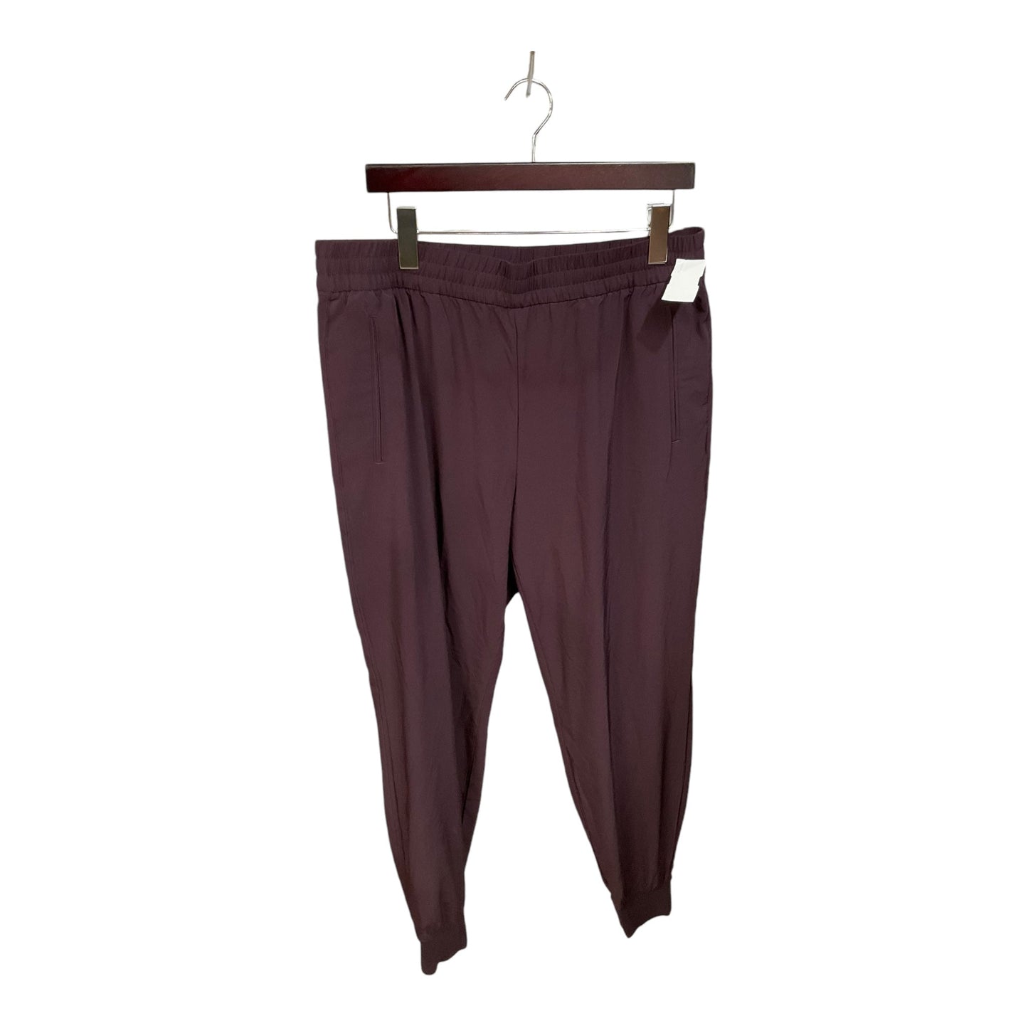 Pants Joggers By Banana Republic In Purple, Size: L