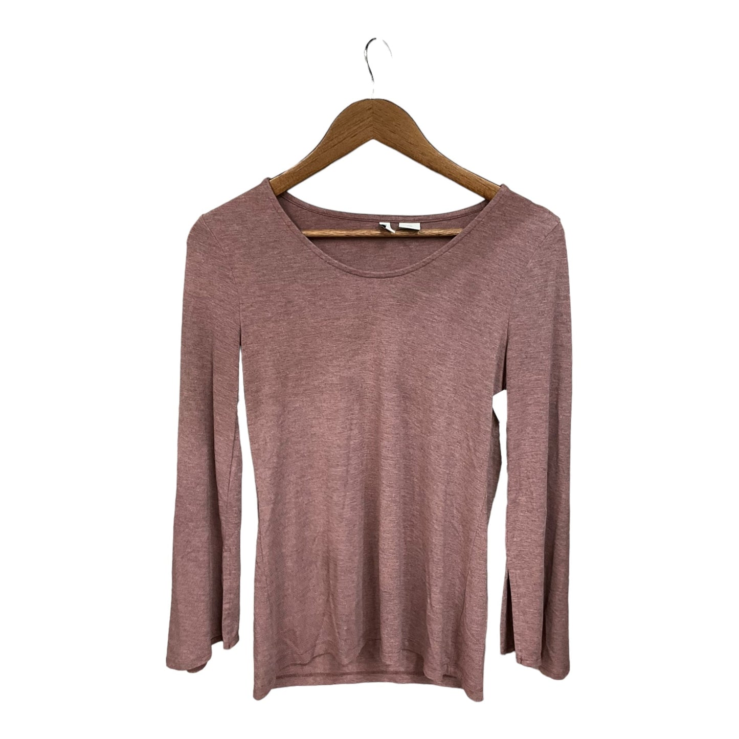 Top Long Sleeve By Paraphrase In Purple, Size: S