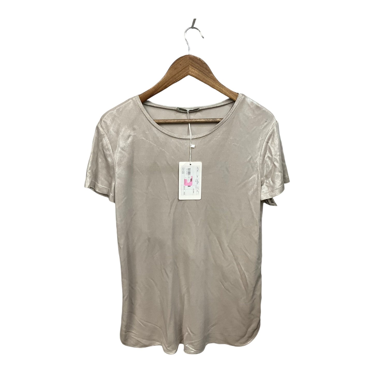 Top Short Sleeve By Max Mara In Taupe, Size: M